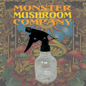 Compact Spray Bottle for Precision Moisture Control in Mushroom Cultivation